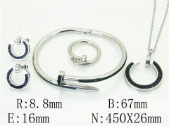 BC Wholesale Jewelry Sets 316L Stainless Steel Jewelry Earrings Pendants Sets NO.#BC50S0358IOD