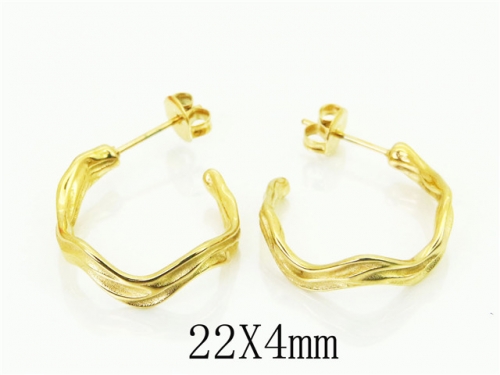 BC Wholesale Earrings Jewelry Stainless Steel Earrings Studs NO.#BC48E0020HEE