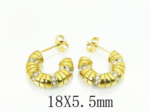 BC Wholesale Earrings Jewelry Stainless Steel Earrings Studs NO.#BC48E0002HHA