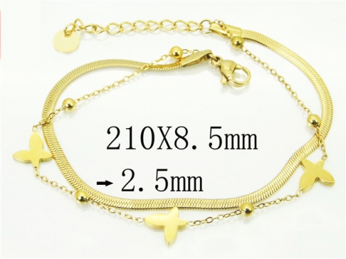 BC Wholesale Fashion Bracelets Jewelry Stainless Steel 316L Bracelets NO.#BC43B0139OB