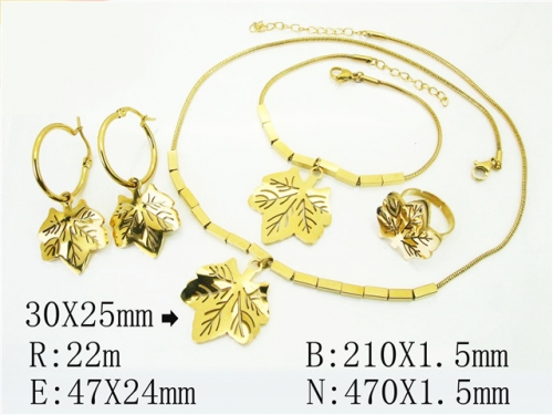 BC Wholesale Jewelry Sets 316L Stainless Steel Jewelry Earrings Pendants Sets NO.#BC50S0391JSD