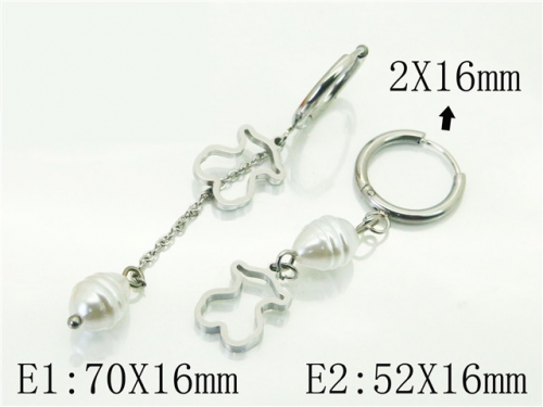 BC Wholesale Earrings Jewelry Stainless Steel Earrings Studs NO.#BC80E0771ML