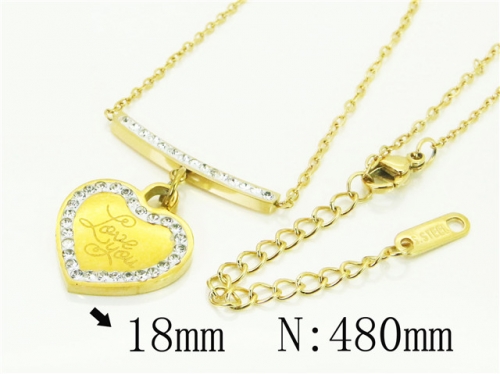 BC Wholesale Necklace Jewelry Stainless Steel 316L Fashion Necklace NO.#BC80N0715OLD