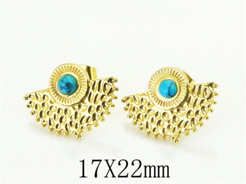 BC Wholesale Earrings Jewelry Stainless Steel Earrings Studs NO.#BC48E0048HHS