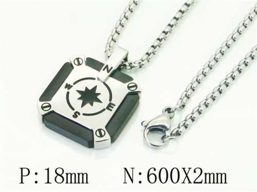 BC Wholesale Necklace Jewelry Stainless Steel 316L Fashion Necklace NO.#BC41N0178HLE
