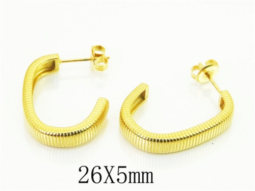 BC Wholesale Earrings Jewelry Stainless Steel Earrings Studs NO.#BC48E0022HWW