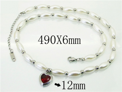 BC Wholesale Necklace Jewelry Stainless Steel 316L Fashion Necklace NO.#BC80N0709NL