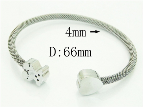 BC Wholesale Bangles Jewelry Stainless Steel 316L Bracelets NO.#BC52B0099HLX