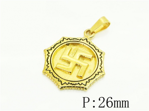 BC Wholesale Pendants Jewelry Stainless Steel 316L Jewelry Fashion Pendant BC72P0016ME