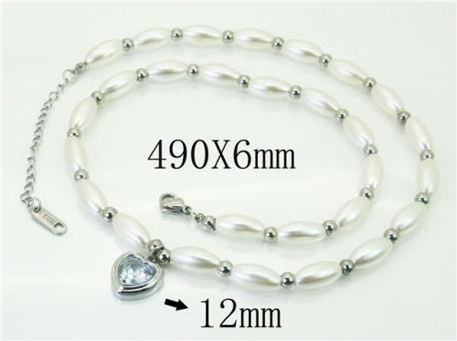 BC Wholesale Necklace Jewelry Stainless Steel 316L Necklace BC80N0716OR