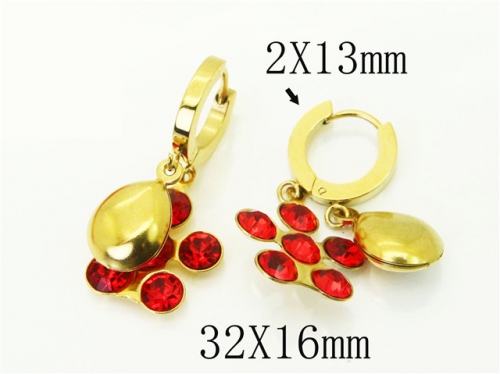 BC Wholesale Earrings Jewelry Stainless Steel Earrings Studs BC43E0617MA