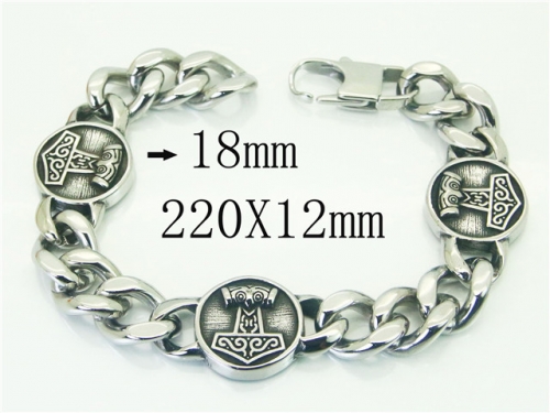 BC Wholesale Bracelets Jewelry Stainless Steel 316L Bracelets BC22B0519JGG