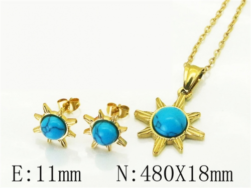 Ulyta Jewelry Wholesale Jewelry Sets 316L Stainless Steel Jewelry Earrings Pendants Sets BC43S0026NU