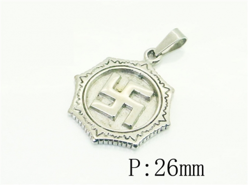 BC Wholesale Pendants Jewelry Stainless Steel 316L Jewelry Fashion Pendant BC72P0015LX