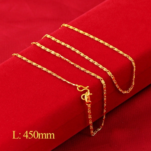 BC Wholesale 24K Gold Jewelry Women's Necklaces Cheap Jewelry Alluvial Gold Jewelry Necklaces CJ4NDXL888