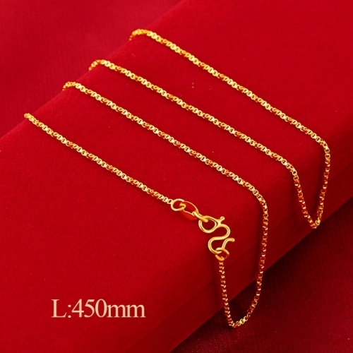 BC Wholesale 24K Gold Jewelry Women's Necklaces Cheap Jewelry Alluvial Gold Jewelry Necklaces CJ4NNXL888
