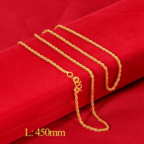 BC Wholesale 24K Gold Jewelry Women's Necklaces Cheap Jewelry Alluvial Gold Jewelry Necklaces CJ4NEXL888