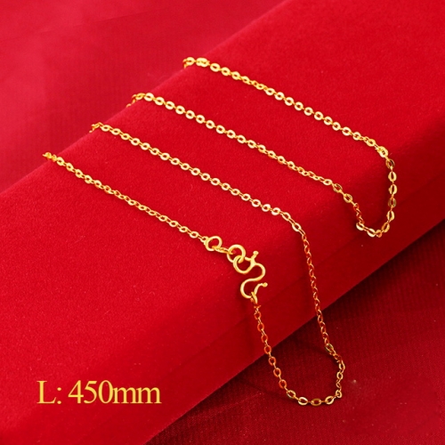 BC Wholesale 24K Gold Jewelry Women's Necklaces Cheap Jewelry Alluvial Gold Jewelry Necklaces CJ4NIXL888