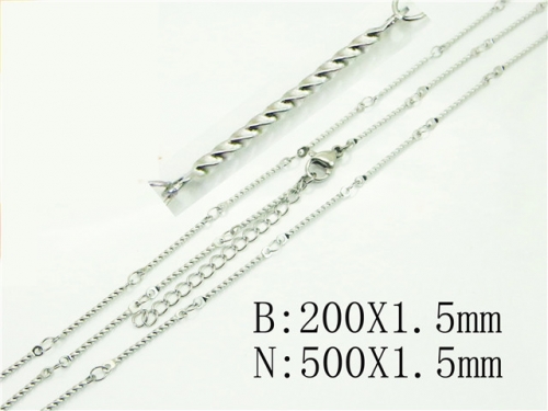 Ulyta Wholesale Jewelry Sets Stainless Steel 316L Necklace & Bracelet Set BC70S0562LL