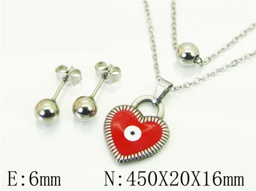 Ulyta Wholesale Jewelry Sets 316L Stainless Steel Jewelry Earrings Pendants Sets BC91S1729NR