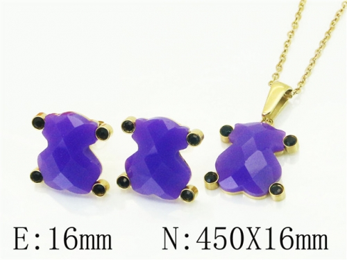 Ulyta Wholesale Jewelry Sets 316L Stainless Steel Jewelry Earrings Pendants Sets BC64S1390HLC
