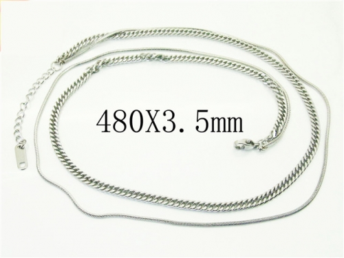 BaiChuan Wholesale Necklace Jewelry Stainless Steel 316L Necklace BC53N0142ML