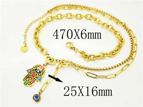BaiChuan Wholesale Necklace Jewelry Stainless Steel 316L Necklace BC32N0903HJZ
