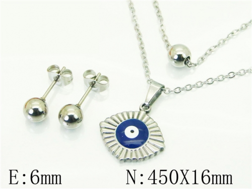 Ulyta Wholesale Jewelry Sets 316L Stainless Steel Jewelry Earrings Pendants Sets BC91S1734NR