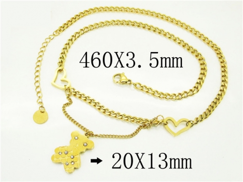 BaiChuan Wholesale Necklace Jewelry Stainless Steel 316L Necklace BC32N0902HXX