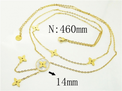 BaiChuan Wholesale Necklace Jewelry Stainless Steel 316L Necklace BC32N0883HHX