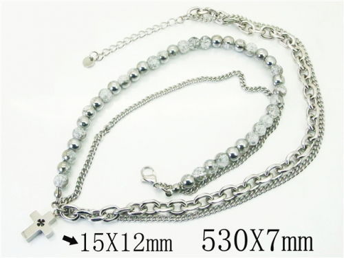 BaiChuan Wholesale Necklace Jewelry Stainless Steel 316L Necklace BC72N0081IOC