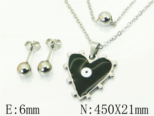 Ulyta Wholesale Jewelry Sets 316L Stainless Steel Jewelry Earrings Pendants Sets BC91S1756NS