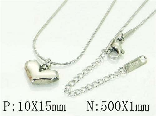 BaiChuan Wholesale Necklace Jewelry Stainless Steel 316L Necklace BC59N0422LL