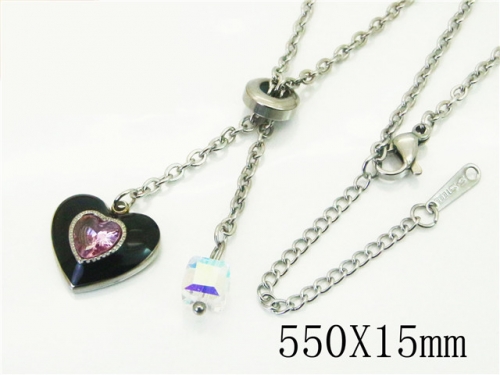 BaiChuan Wholesale Necklace Jewelry Stainless Steel 316L Necklace BC80N0734NB