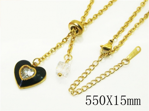 BaiChuan Wholesale Necklace Jewelry Stainless Steel 316L Necklace BC80N0737OT