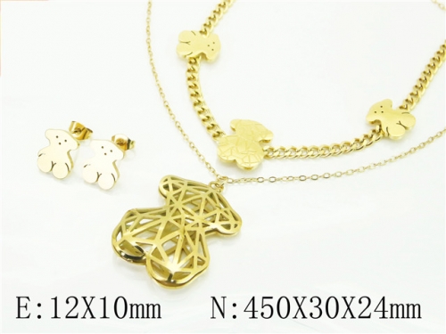 Ulyta Wholesale Jewelry Sets 316L Stainless Steel Jewelry Earrings Pendants Sets BC02S2904HMG