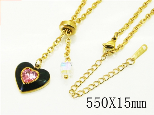 BaiChuan Wholesale Necklace Jewelry Stainless Steel 316L Necklace BC80N0738OT