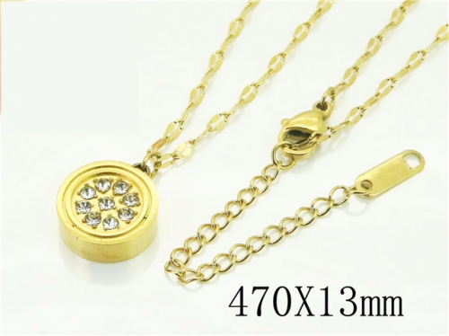 BaiChuan Wholesale Necklace Jewelry Stainless Steel 316L Necklace BC19N0522OX