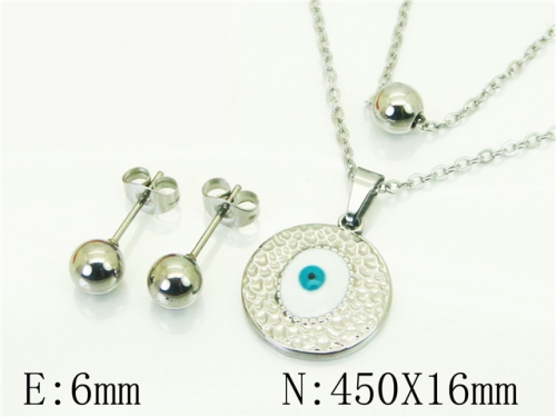 Ulyta Wholesale Jewelry Sets 316L Stainless Steel Jewelry Earrings Pendants Sets BC91S1735NR