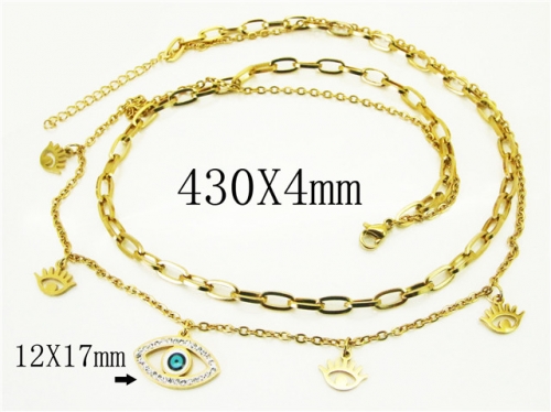 BaiChuan Wholesale Necklace Jewelry Stainless Steel 316L Necklace BC24N0132HK5