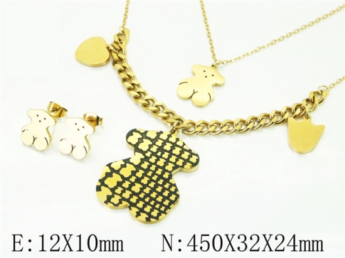 Ulyta Wholesale Jewelry Sets 316L Stainless Steel Jewelry Earrings Pendants Sets BC02S2903HMS