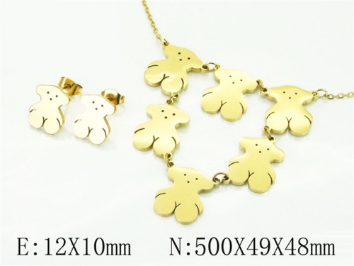 Ulyta Wholesale Jewelry Sets 316L Stainless Steel Jewelry Earrings Pendants Sets BC02S2901HMC