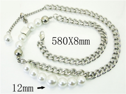 BaiChuan Wholesale Necklace Jewelry Stainless Steel 316L Necklace BC72N0064ILW