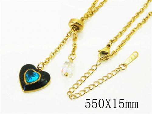 BaiChuan Wholesale Necklace Jewelry Stainless Steel 316L Necklace BC80N0740OZ