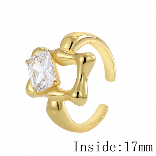 BC Wholesale Rings Jewelry Fashion Copper Rings 18K-Gold Rings NO.#CJ005R00483