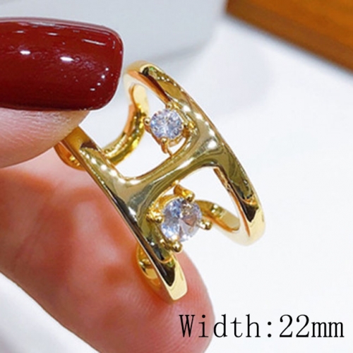 BC Wholesale Rings Jewelry Fashion Copper Rings 18K-Gold Rings NO.#CJ005R00451