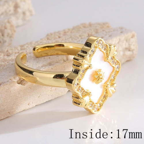 BC Wholesale Rings Jewelry Fashion Copper Rings 18K-Gold Rings NO.#CJ005R01687