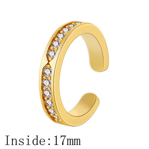 BC Wholesale Rings Jewelry Fashion Copper Rings 18K-Gold Rings NO.#CJ005R01046