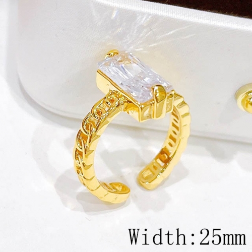 BC Wholesale Rings Jewelry Fashion Copper Rings 18K-Gold Rings NO.#CJ005R00727