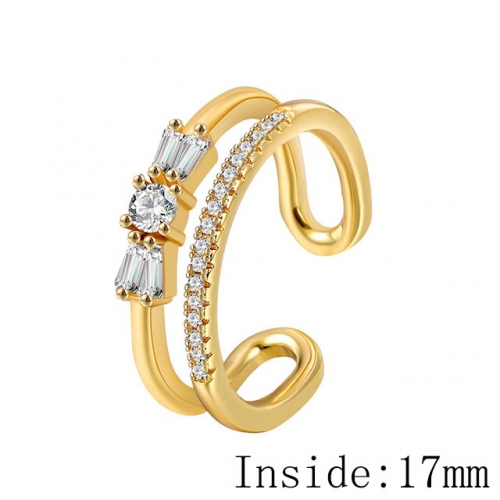 BC Wholesale Rings Jewelry Fashion Copper Rings 18K-Gold Rings NO.#CJ005R01240